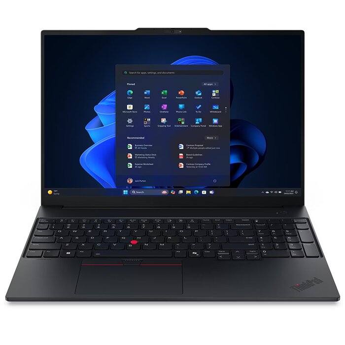 ThinkPad E16 Gen 3 16" Ultra 7 255H 32GB 1TB SSD Integrated Graphics  BLACK (21SR004TGX)
