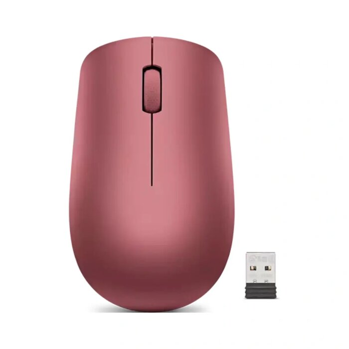 Lenovo 530 Wireless Mouse (Cherry Red)