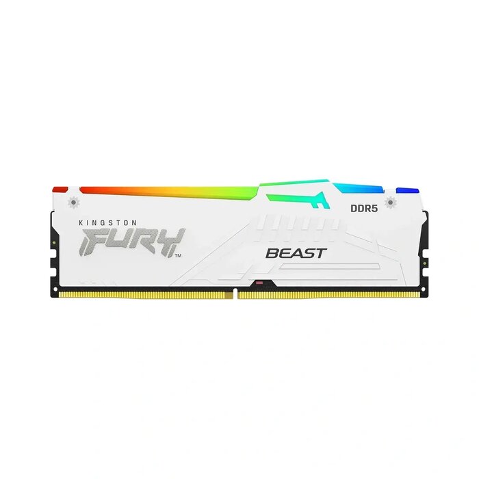 Kingston KF568C34BWEA-16 16GB (1x16GB) DDR5 6800MT/s CL34 FURY Beast White RGB EXPO
