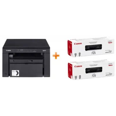 Printer/ Laser/ Canon MFP i-SENSYS MF3010 Bundle(Starter Cartridge + 2 Cartridge), A4 18ppm, 1200x600 dpi, 64MB, USB 2.0, 8000p/m